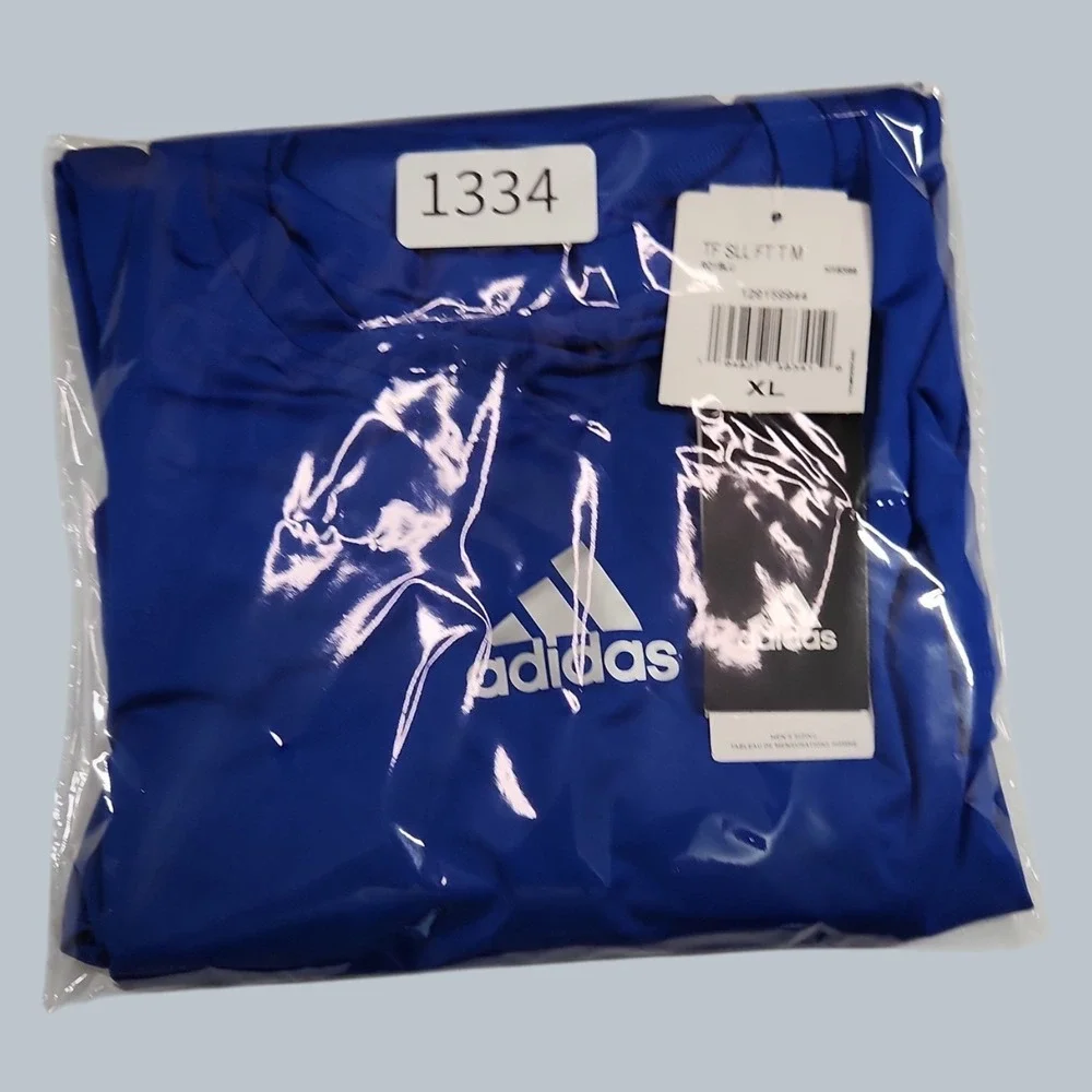 Adidas Techfit Men's Sleeveless Compression Shirt Royal Blue NWT XL Gym Training